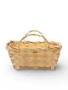 Корзина плетеная 24 х 20 х 8 см,боковые ручки, натуральный квадрат - фото 68174687