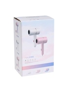 Фен LF-23, 800 Вт, 2 скорости, складная ручка, розово-сиреневый 10926043