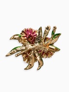 Брошь «Цветы Астры», розово-фиолетовая в золоте - Фото 2