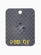 Брошь «Ласточки», белая в серебре 10905887