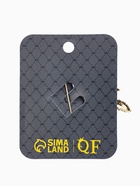 Брошь «Ветка Рябины», красно-зелёная в золоте 10905902