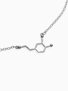 Кулон на цепочке «Молекула 01», цвет серебро 10926491