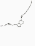 Кулон на цепочке «Молекула 02», цвет серебро - Фото 2