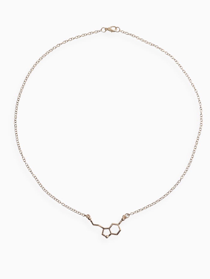 Кулон на цепочке «Молекула 02», цвет золото - Фото 1