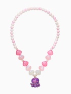 Бусы детские «Выбражулька. Осьминог», жемчуг, 40 см, розовый, фиолетовый - Фото 1