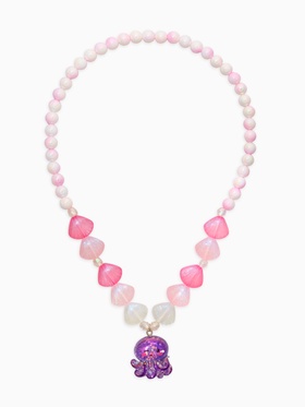 Бусы детские «Выбражулька. Осьминог», жемчуг, 40 см, розо-фиолетовый