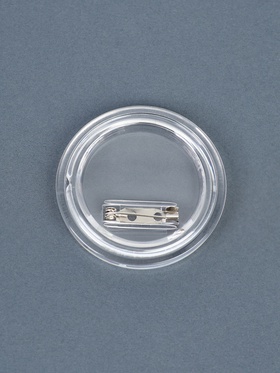 Заготовка акрилового значка, диаметр 5,8 см, набор 10 шт