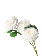 Цветы искусственные «Хризантема волнистая галант», d=8 см, h=58 см, белые 10935354