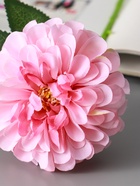 Цветы искусственные «Хризантема Амадея», d=9 см, h=46 см, розовые - Фото 9