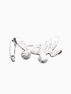 Брошь для кармана «Крокодил», цвет чернёное серебро - фото 65466879