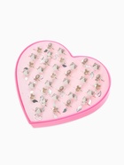 Кольцо «Выбражулька. Котики бархатные», безразмерное, МИКС (комплект 36 шт) - фото 65466890