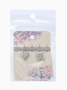 Серьги со стразами «Квадрат» 9×9 мм, белые в серебре 10937426