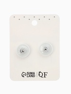 Серьги со стразами «Роскошь», прямоугольник, зелёно-белые в серебре 10937434