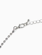 Набор 2 предмета: серьги, колье «Вечерний шик. Капля», бело-красный в серебре 10937453