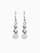 Набор 2 предмета: серьги, колье «Вечерний шик», белый в серебре - фото 65467005