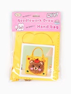 Набор для создания сумки из фетра "Медвежонок", цвет желтый 10939771