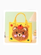 Набор для создания сумки из фетра "Медвежонок", цвет желтый 10939771