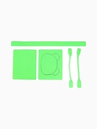 Набор для создания сумки из фетра "Панда", цвет зеленый 10939773