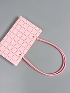 Сумка переноска для цветов, влагостойкая, розовая, с тиснением, 22×10.5×13.5±5% см 10946763