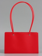 Сумка переноска для цветов, влагостойкая, красная, 22×10.5×13.5 см 10947512