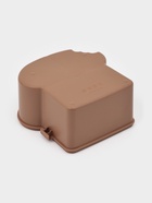 Ланч - бокс контейнер для еды Доляна «Завтрак», 3 ячейки, вилка, ложка, 16×15.5×8 см, пластик, коричневый - Фото 7