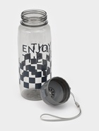 Набор посуды с собой Доляна, 4 предмета: бутылка 500 мл, ланч-бокс 20×17×5.5 см, вилка, ложка, пластик, серый - фото 65467187