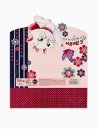 Конверт для денег формовой «Кошечка», 17.5 ? 8 см (комплект 5 шт) - фото 65467221