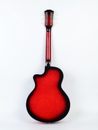 УЦЕНКА Гитара акустическая Music Life QD-H38Q-JP красная, 6-ти струнная, 97 см - Фото 2