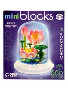 УЦЕНКА UNICON Конструктор Mini Blocks Лотос 660 деталей, свет - Фото 7
