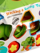 УЦЕНКА Развивающий сортер «Черепашка» с циферблатом, на колесиках 10982046