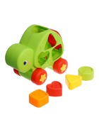 УЦЕНКА Развивающий сортер «Черепашка» с циферблатом, на колесиках 10982046