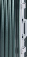 УЦЕНКА Чемодан пластиковый, 24", 38×24×67, на молнии, 2 кодовых замка, крючок, тёмно-зеленый - Фото 5