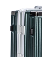 УЦЕНКА Чемодан пластиковый, 24", 38×24×67, на молнии, 2 кодовых замка, крючок, тёмно-зеленый - Фото 6