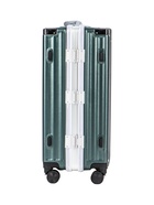 УЦЕНКА Чемодан пластиковый, 24", 38×24×67, на молнии, 2 кодовых замка, крючок, тёмно-зеленый - Фото 13