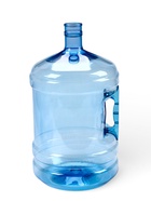 Бутыль для кулера, 18.9 л, ПЭТ, многооборотная, с ручкой, 2 пробки - фото 69172412