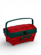 УЦЕНКА Сундук «Рождественский», с ручкой, 27×16×21 см, шпон - Фото 1