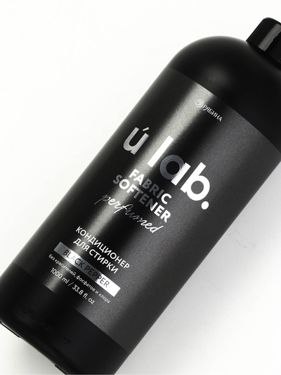 Кондиционер для белья парфюмированный Black pepper, 1000 мл, ULAB