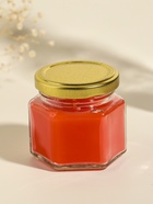 Ароматическая свеча в банке 70 г воска, корица и апельсин - фото 809450644