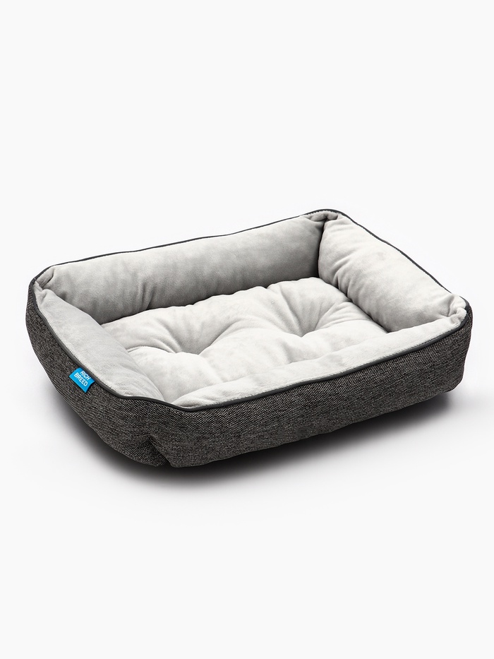 Лежанка для животных «Лофт Фрейм», 40×32×10 см, серая - Фото 1