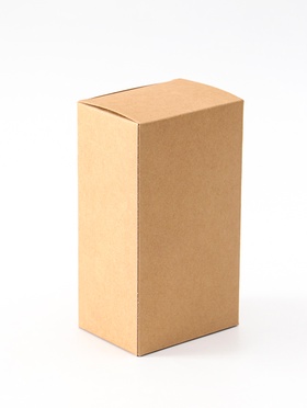 Коробка складная крафт, упаковка, 7.5×5.5×13.5 см