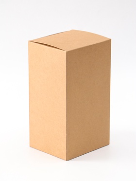 Коробка складная крафт, упаковка, 10.8×9.3×19.3 см