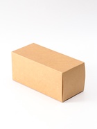 Коробка складная крафт, упаковка, 8.8?8.8?19.3 см (комплект 4 шт) - фото 68973376