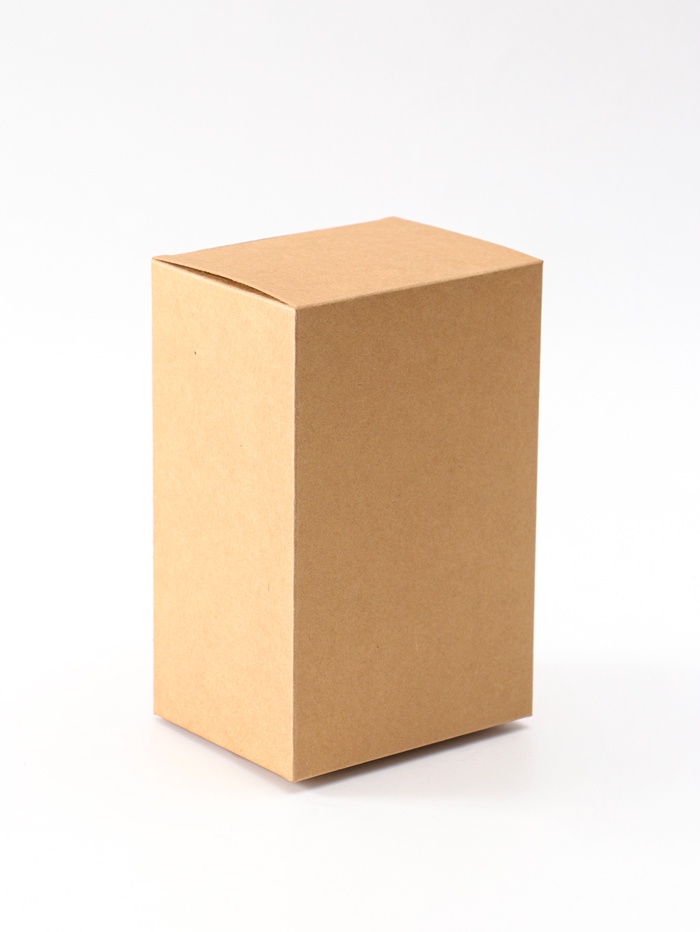 Коробка складная крафт, упаковка, 10.8×8.3×17.8 см