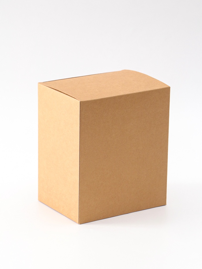Коробка складная крафт, упаковка, 13.8×10.3×16.3 см