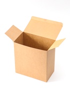 Коробка складная крафт, упаковка, 17.3×9.5×19.3 см  (артикул 10939281)  большой выбор товаров оптом и в розницу по низким ценам с доставкой