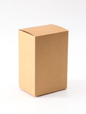 Коробка складная крафт, упаковка, 10.8×8.3×16.8 см