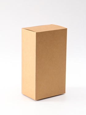 Коробка складная крафт, упаковка, 13.3×8.8×23.8 см