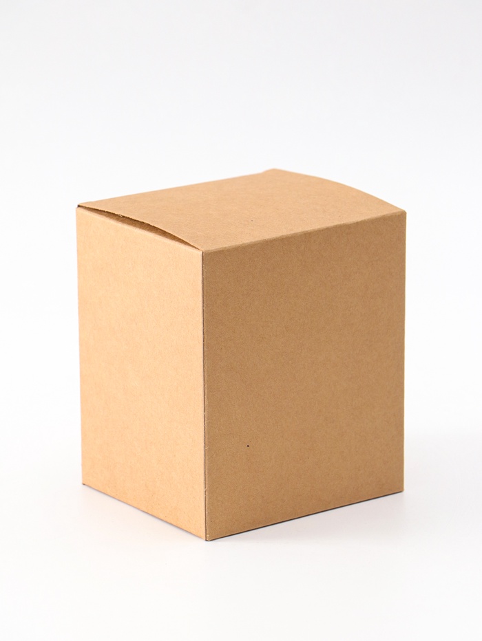 Коробка складная крафт, упаковка, 10×8.8×11.8 см