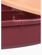 УЦЕНКА Туалет с бортом 40×34×11 см, бордовый 10982147