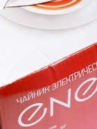 УЦЕНКА Чайник электрический, ENERGY E-263, металл, 1,2 л, 950 Вт, красный - Фото 6